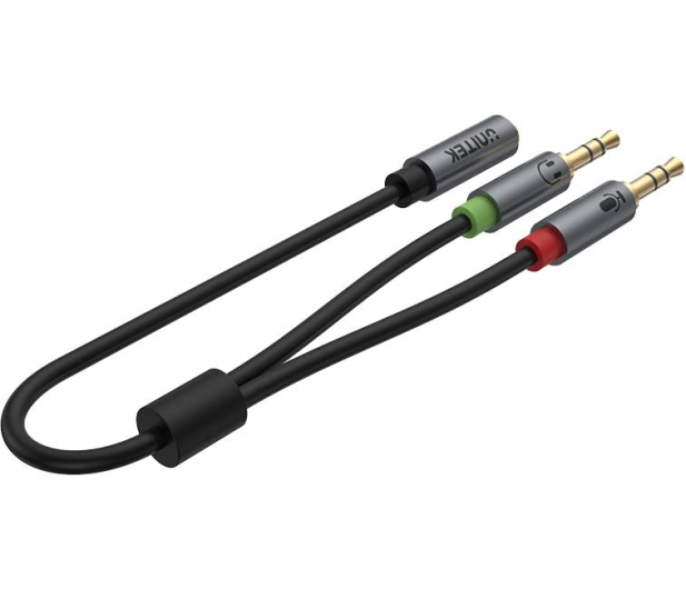 Unitek Adapter Jack 3.5mm - 2x Jack 3.5mm - 369888 - zdjęcie 3